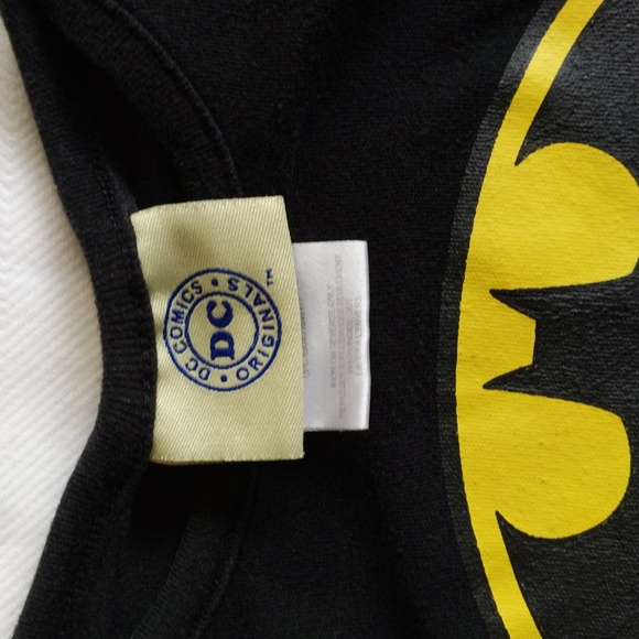 dc comics batman long sleeve bodysuit diaper shirt 18-24 months baby - Picture 3 of 6